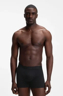 Dreierpack eng anliegende Boxershorts aus Stretch-Baumwolle