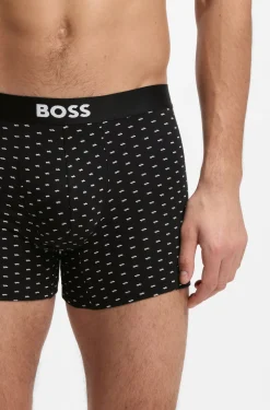 Dreierpack eng anliegende Boxershorts aus Stretch-Baumwolle