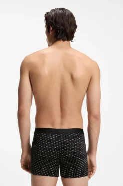 Dreierpack eng anliegende Boxershorts aus Stretch-Baumwolle