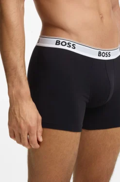 Dreierpack eng anliegende Boxershorts aus Stretch-Baumwolle
