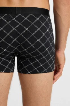 Dreierpack eng anliegende Boxershorts aus Stretch-Baumwolle