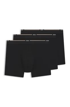 Dreierpack eng anliegende Boxershorts aus Bambus-Mix