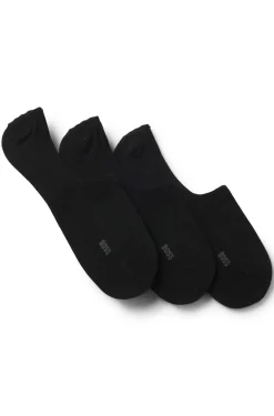 Dreierpack Füßlinge aus Baumwoll-Mix