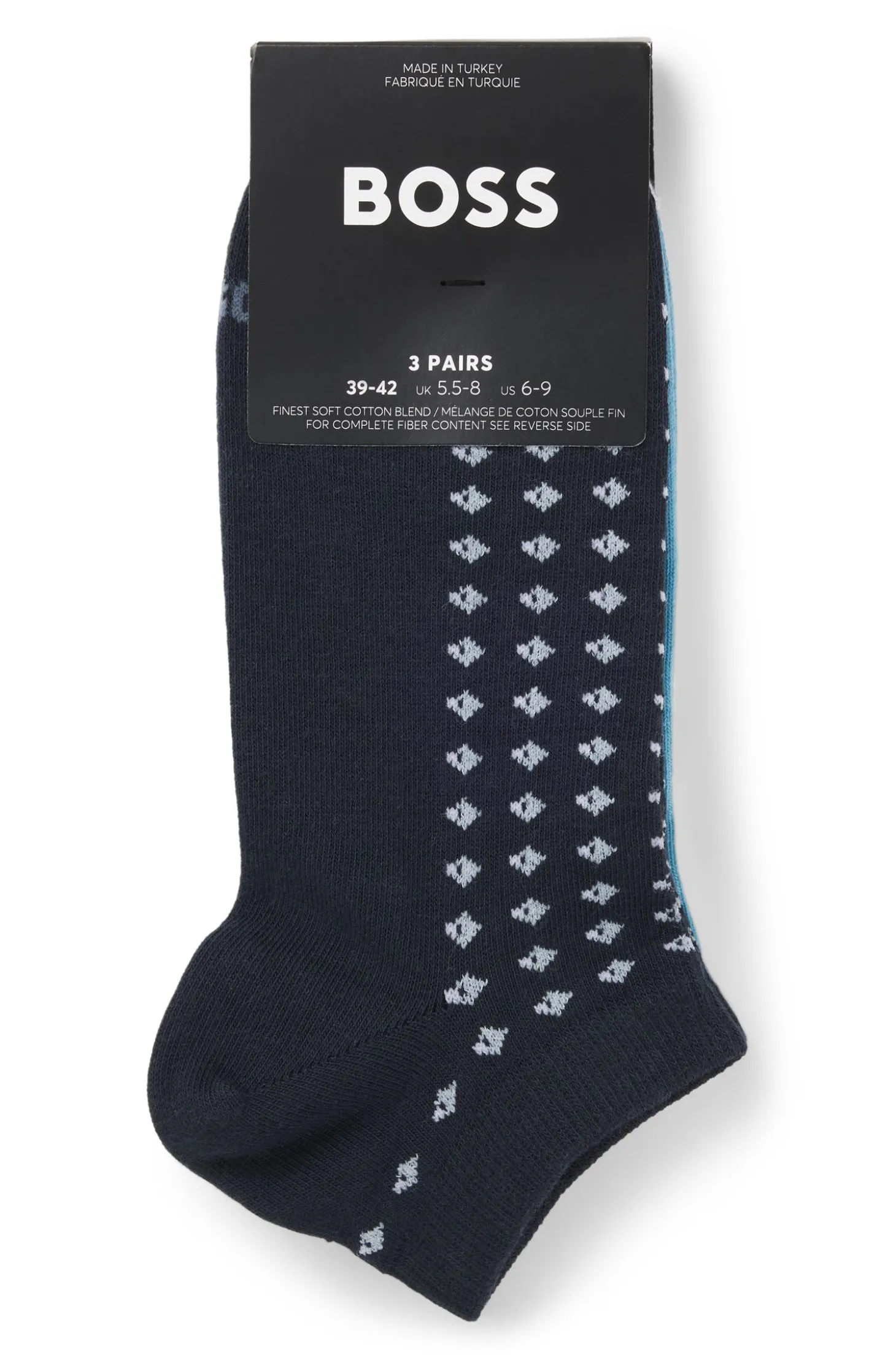 Dreierpack knöchellange Socken