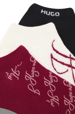 Dreierpack knöchellange Socken