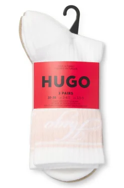 Dreierpack kurze Socken aus Baumwoll-Mix
