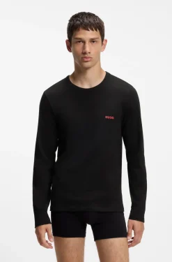 Dreierpack Longsleeves aus Baumwolle