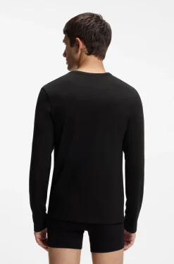 Dreierpack Longsleeves aus Baumwolle
