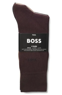 Dreierpack mittelhohe Socken aus Stretch-Gewebe