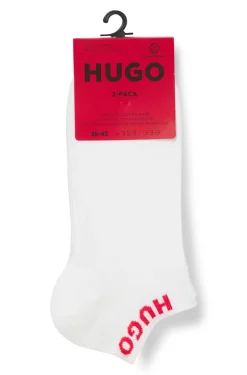 Dreierpack Sneakers-Socken mit Logo-Bündchen