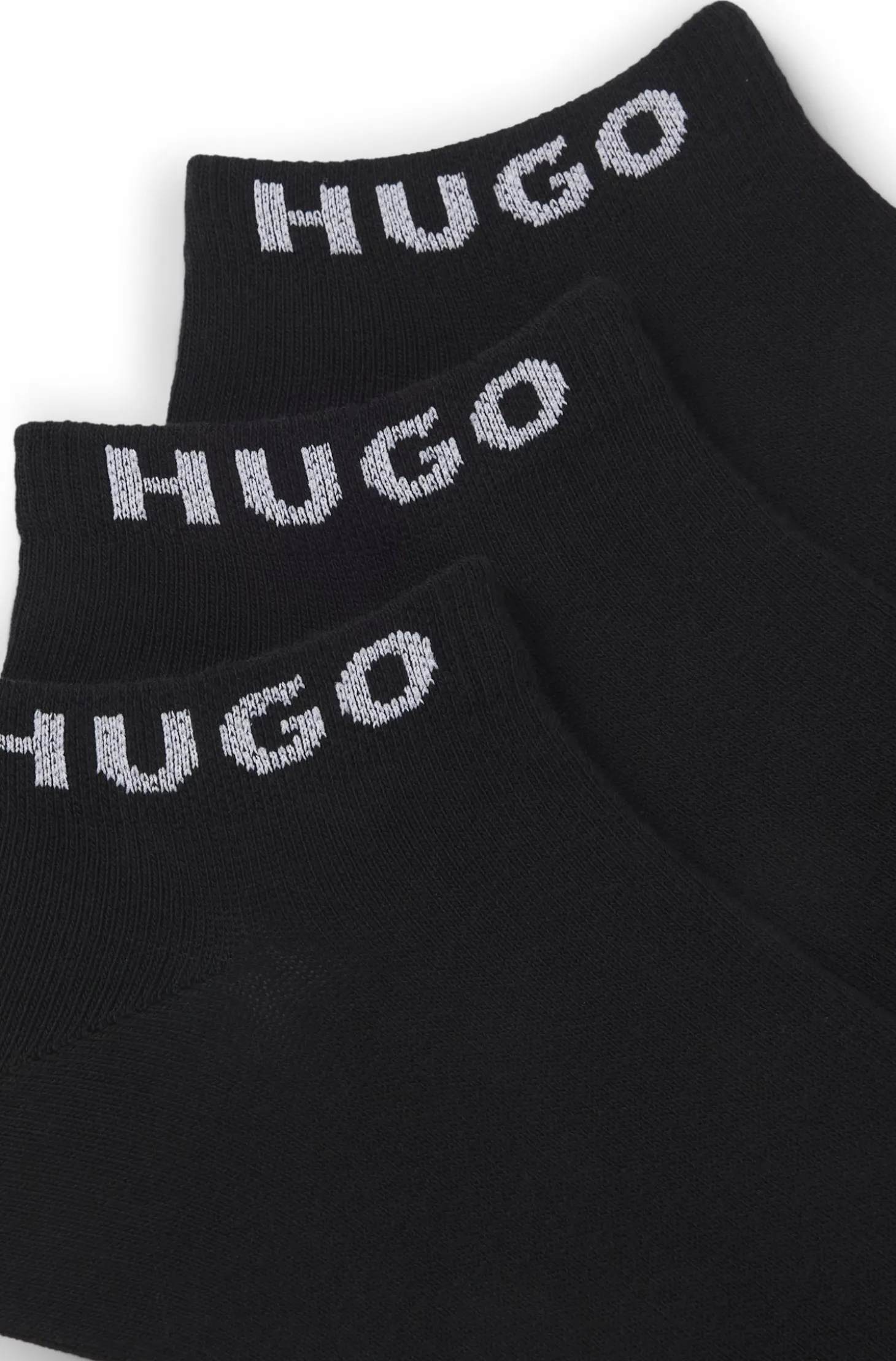 Dreierpack Sneakers-Socken mit Logo-Bündchen