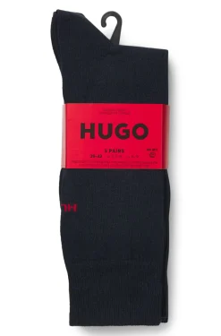 Dreierpack Socken in normaler Länge mit Logos