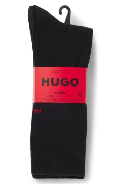 Dreierpack Socken in normaler Länge mit Logos