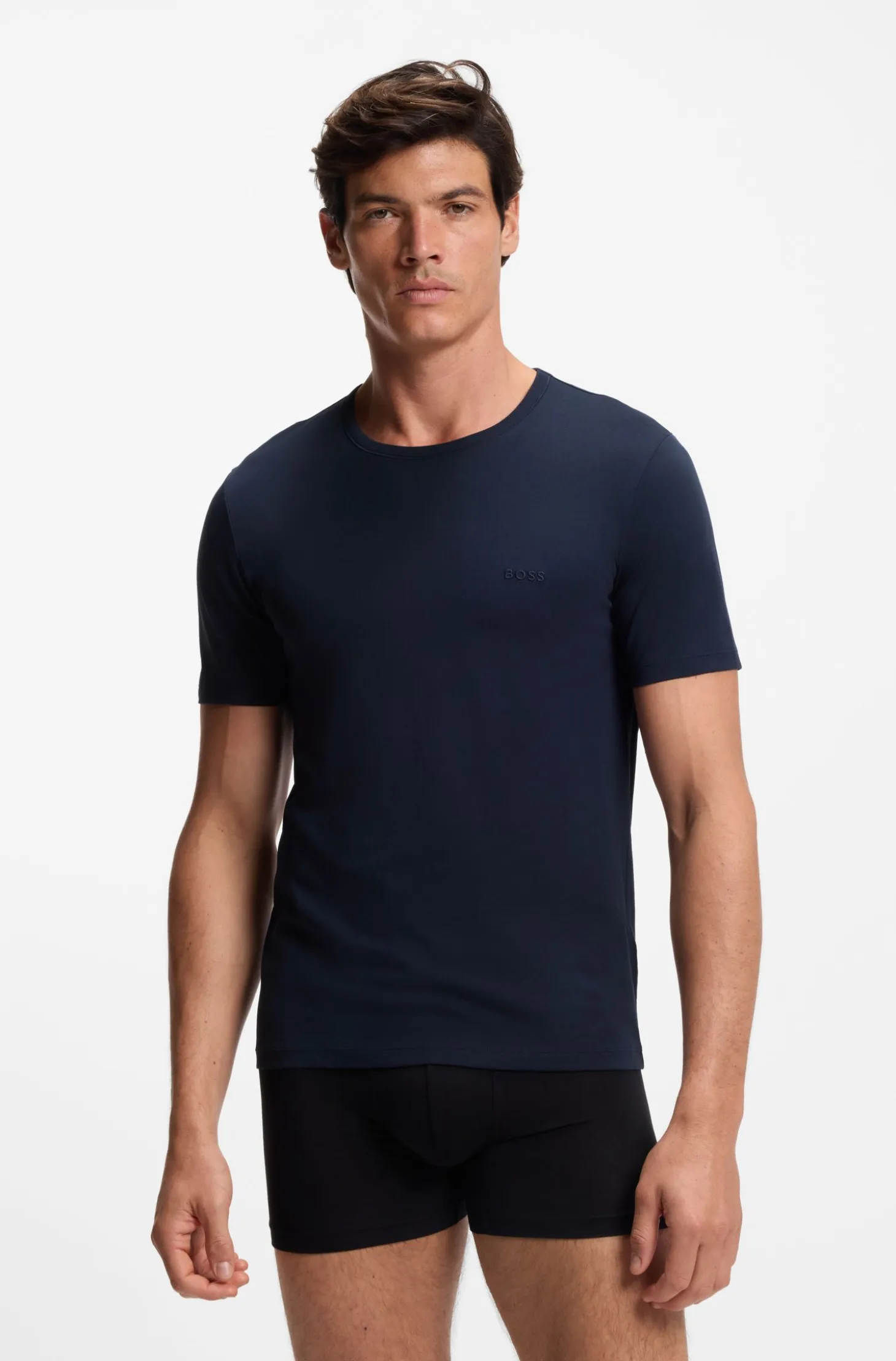 Dreierpack T-Shirts aus Baumwolle