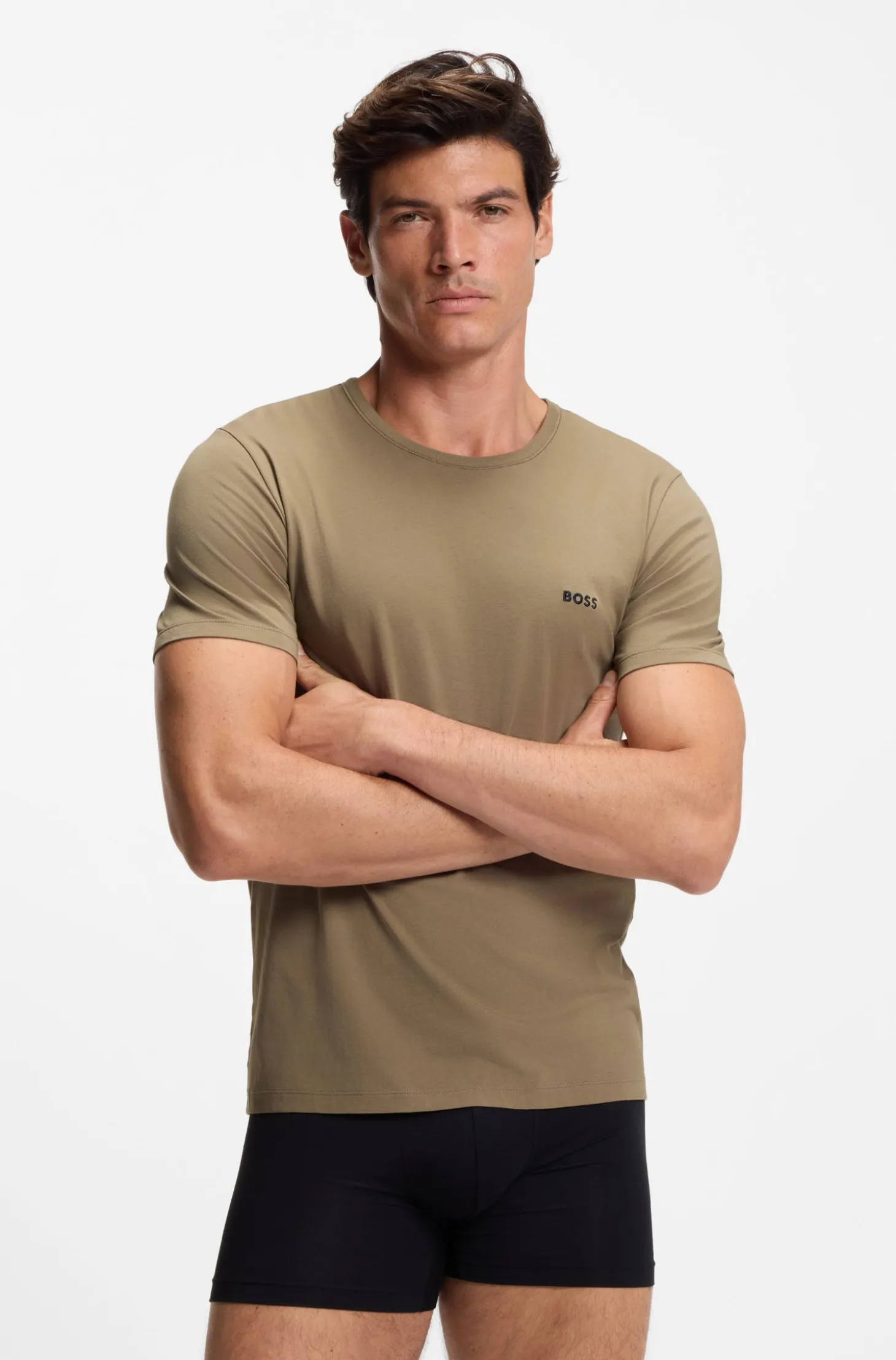 Dreierpack T-Shirts aus Baumwolle