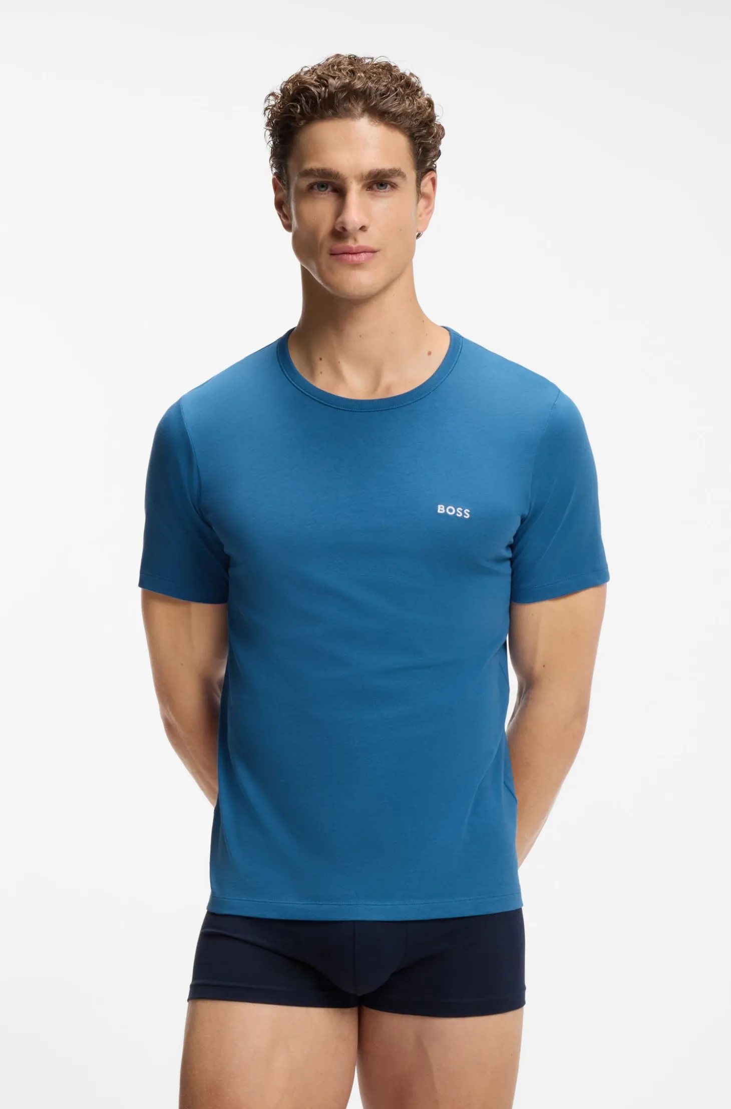 Dreierpack T-Shirts aus Baumwolle