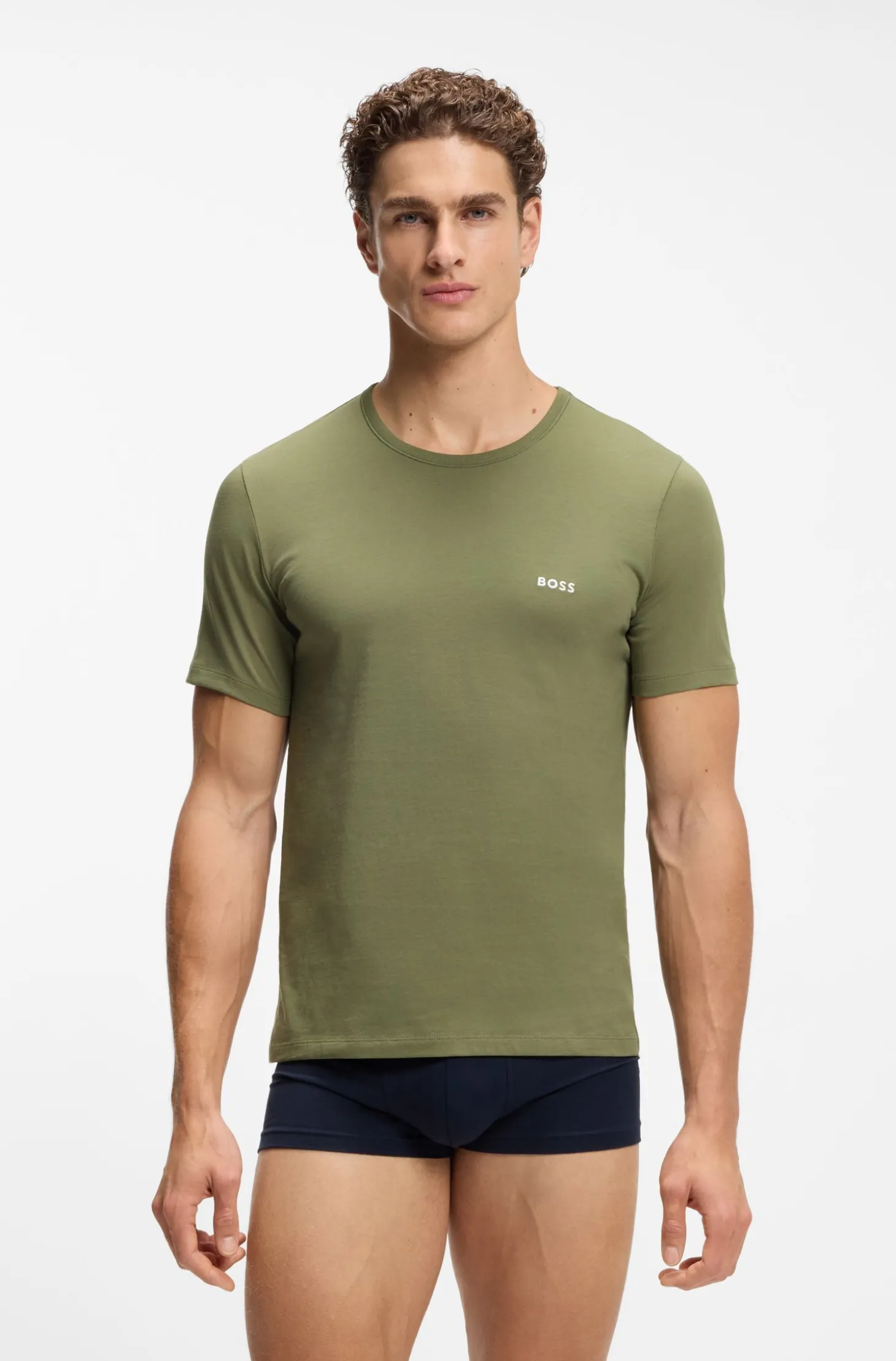 Dreierpack T-Shirts aus Baumwolle
