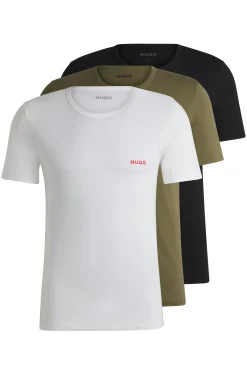 Dreierpack T-Shirts aus Baumwolle