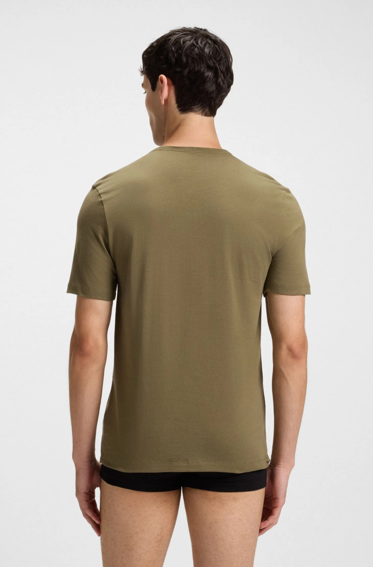 Dreierpack T-Shirts aus Baumwolle