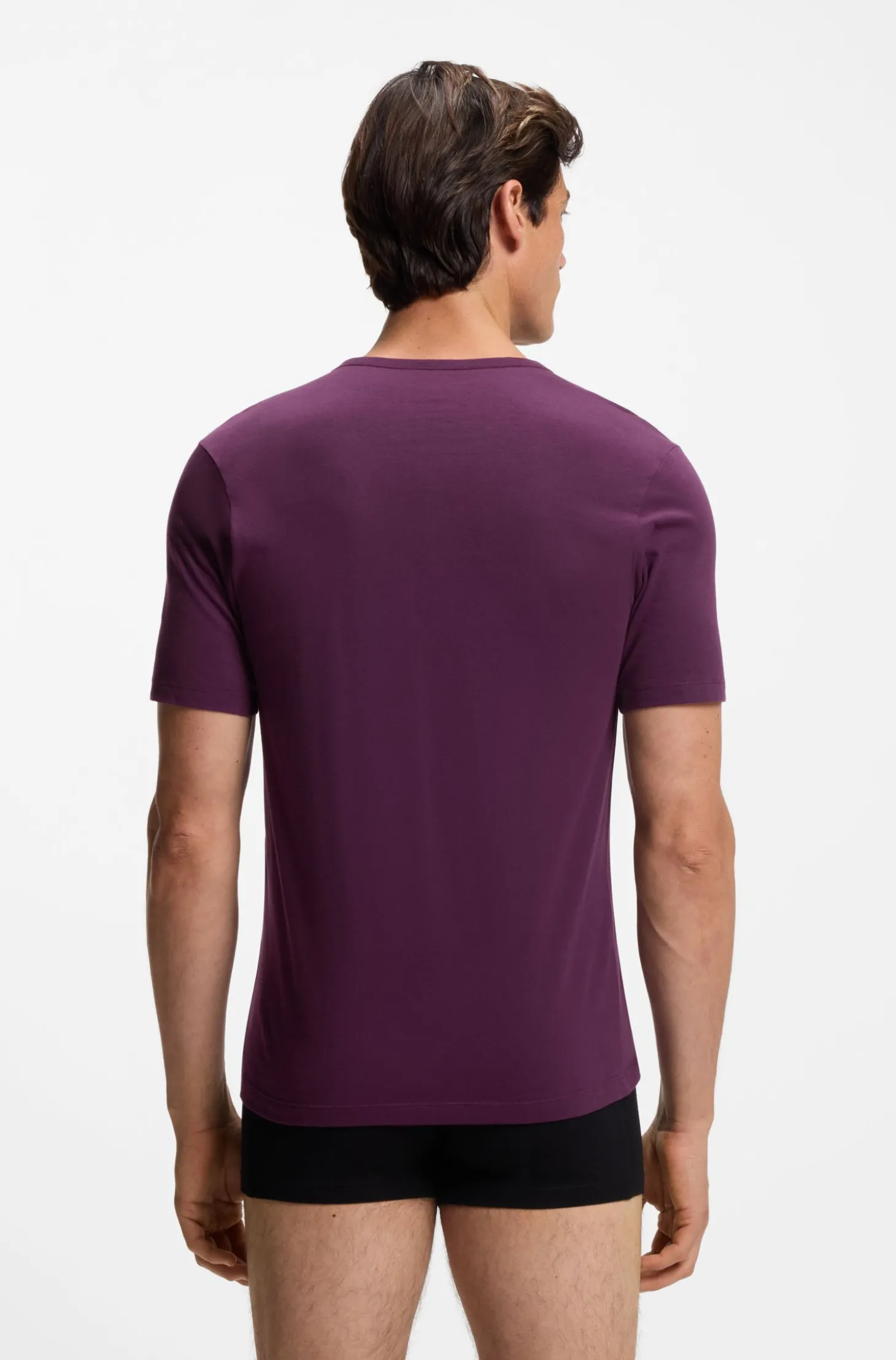 Dreierpack T-Shirts aus Baumwolle