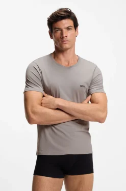 Dreierpack T-Shirts aus Baumwolle
