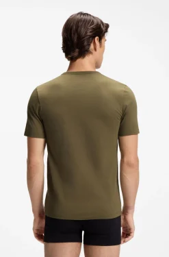 Dreierpack T-Shirts aus Baumwolle mit Logo-Print
