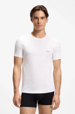 Dreierpack T-Shirts aus Baumwolle mit Logo-Print
