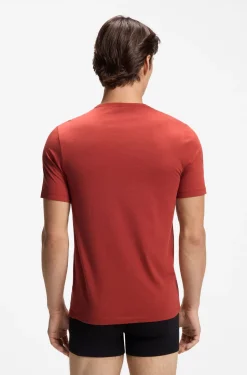 Dreierpack T-Shirts aus Baumwolle mit Logo-Print