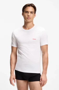 Dreierpack T-Shirts aus Baumwolle mit Logo-Print