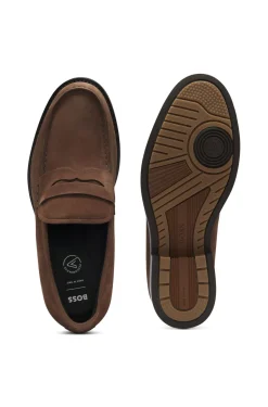 Dressletic Loafer aus Veloursleder