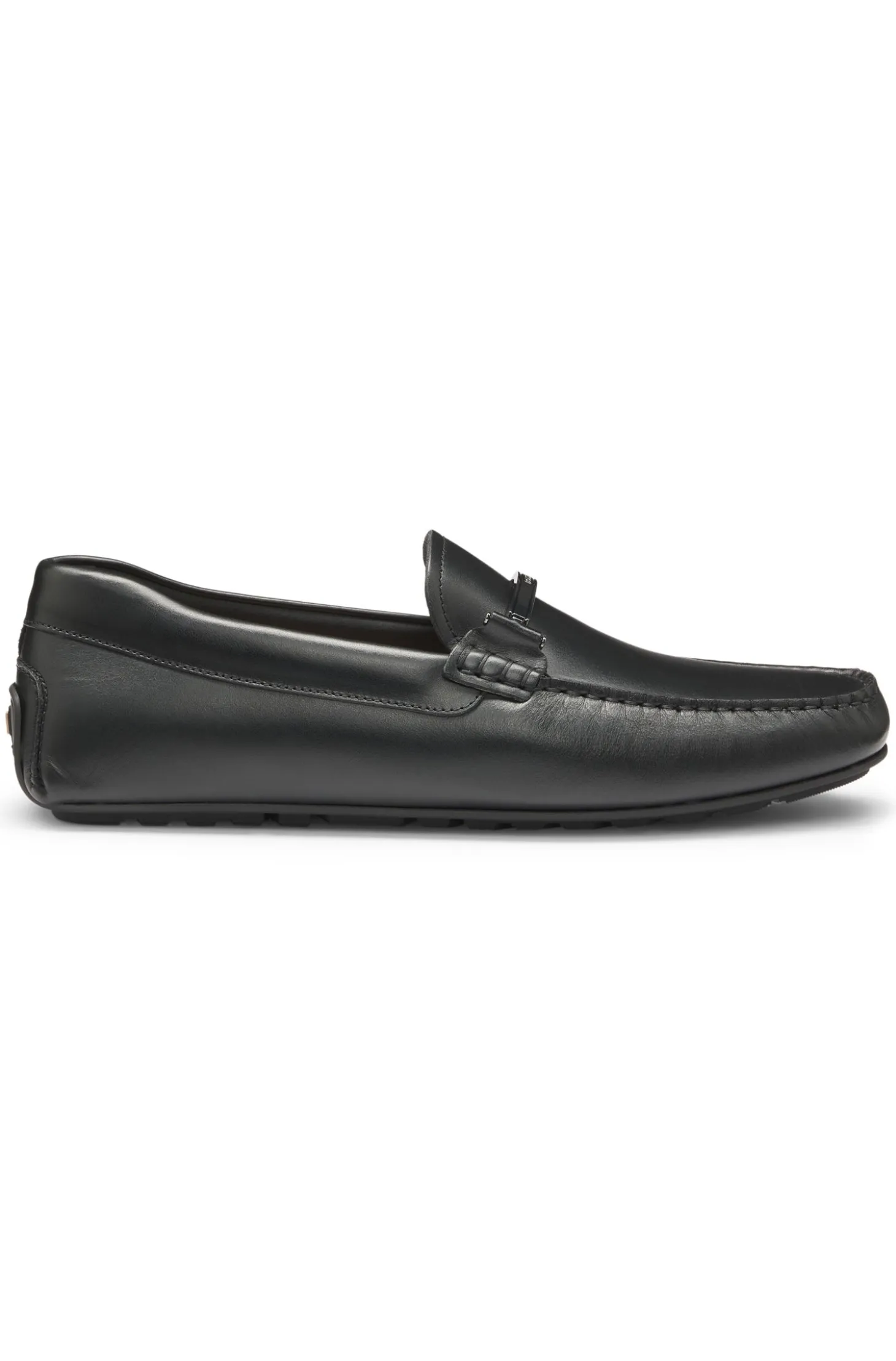 Driver-Schuhe aus Nappaleder mit Logo-Hardware