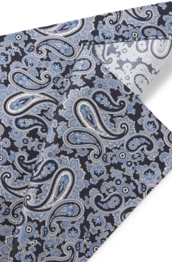 Einstecktuch aus reiner Seide mit Paisley-Print