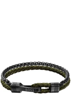 Elegantes Armband mit polierten Metalldetails