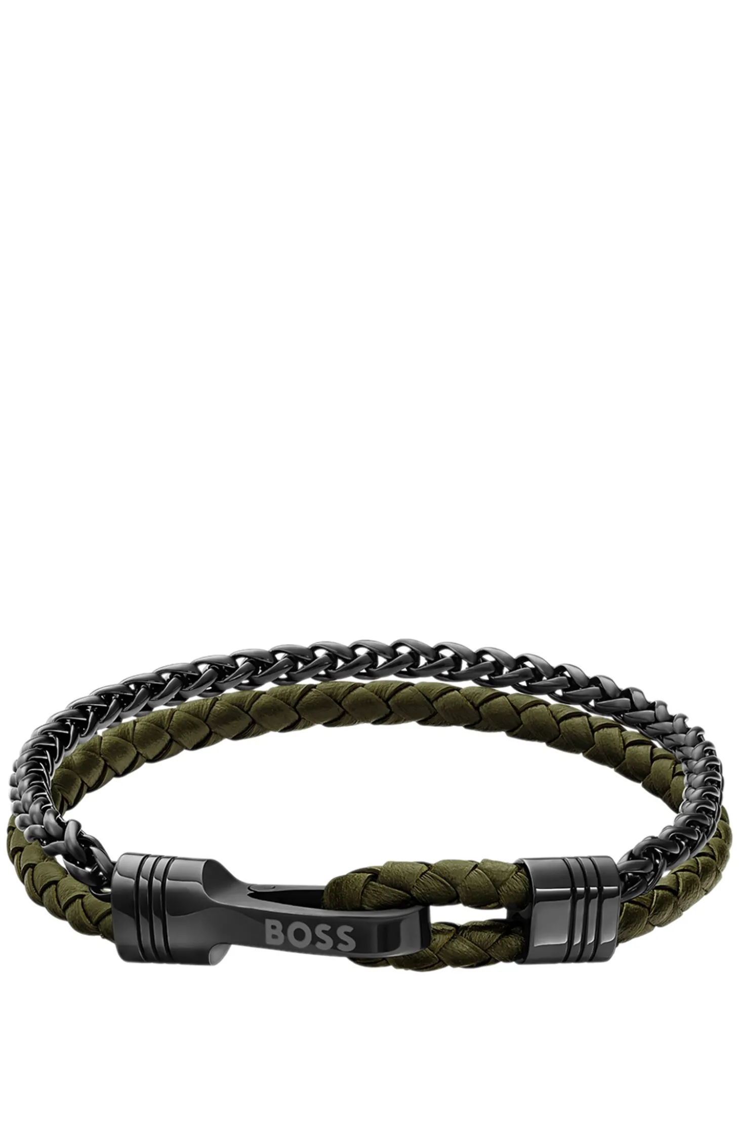 Elegantes Armband mit polierten Metalldetails