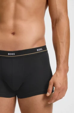 Eng anliegende Boxershorts aus Stretch-Baumwolle im Fünferpack