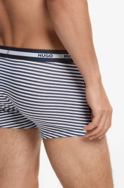 Eng anliegende Boxershorts aus Stretch-Baumwolle im Dreierpack