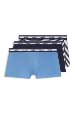 Eng anliegende Boxershorts aus Stretch-Baumwolle im Dreierpack