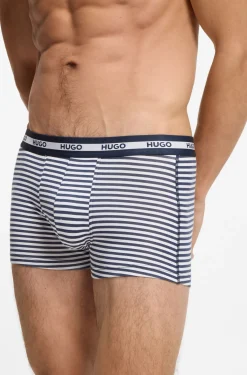 Eng anliegende Boxershorts aus Stretch-Baumwolle im Dreierpack