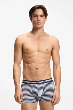 Eng anliegende Boxershorts aus Stretch-Baumwolle im Dreierpack