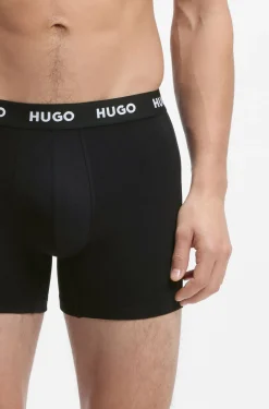 Eng anliegende Boxershorts aus Stretch-Baumwolle im Dreierpack