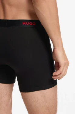 Eng anliegende Boxershorts mit Logo aus Stretch-Baumwolle im Dreierpack