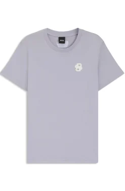 Equestrian T-Shirt aus Stretch-Baumwolle mit Double-B-Monogramm