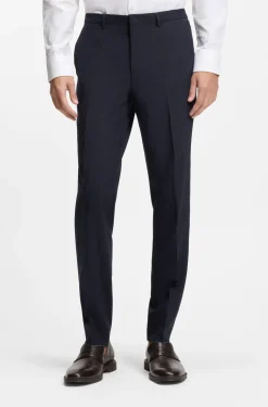 Extra Slim-Fit Dreiteiler aus strukturiertem Stretch-Gewebe