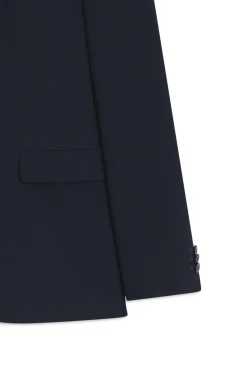 Extra Slim-Fit Dreiteiler aus strukturiertem Stretch-Gewebe