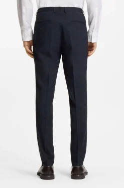 Extra Slim-Fit Dreiteiler aus strukturiertem Stretch-Gewebe