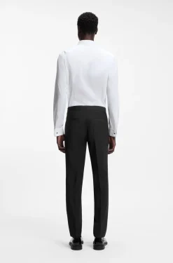 Extra Slim-Fit Hose aus einem Stretch-Woll-Mix