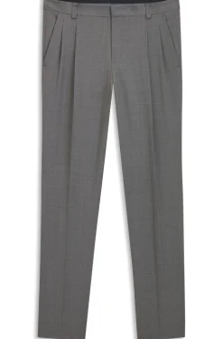 Extra Slim-Fit Hose aus strukturierter Schurwolle