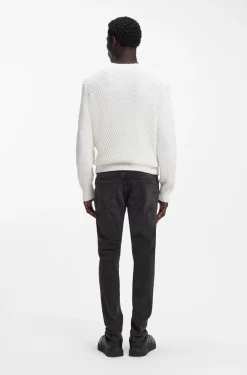 Extra Slim-Fit Jeans aus grauem Stretch-Denim