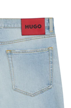 Extra Slim-Fit Jeans aus leuchtend blauem Stretch-Denim