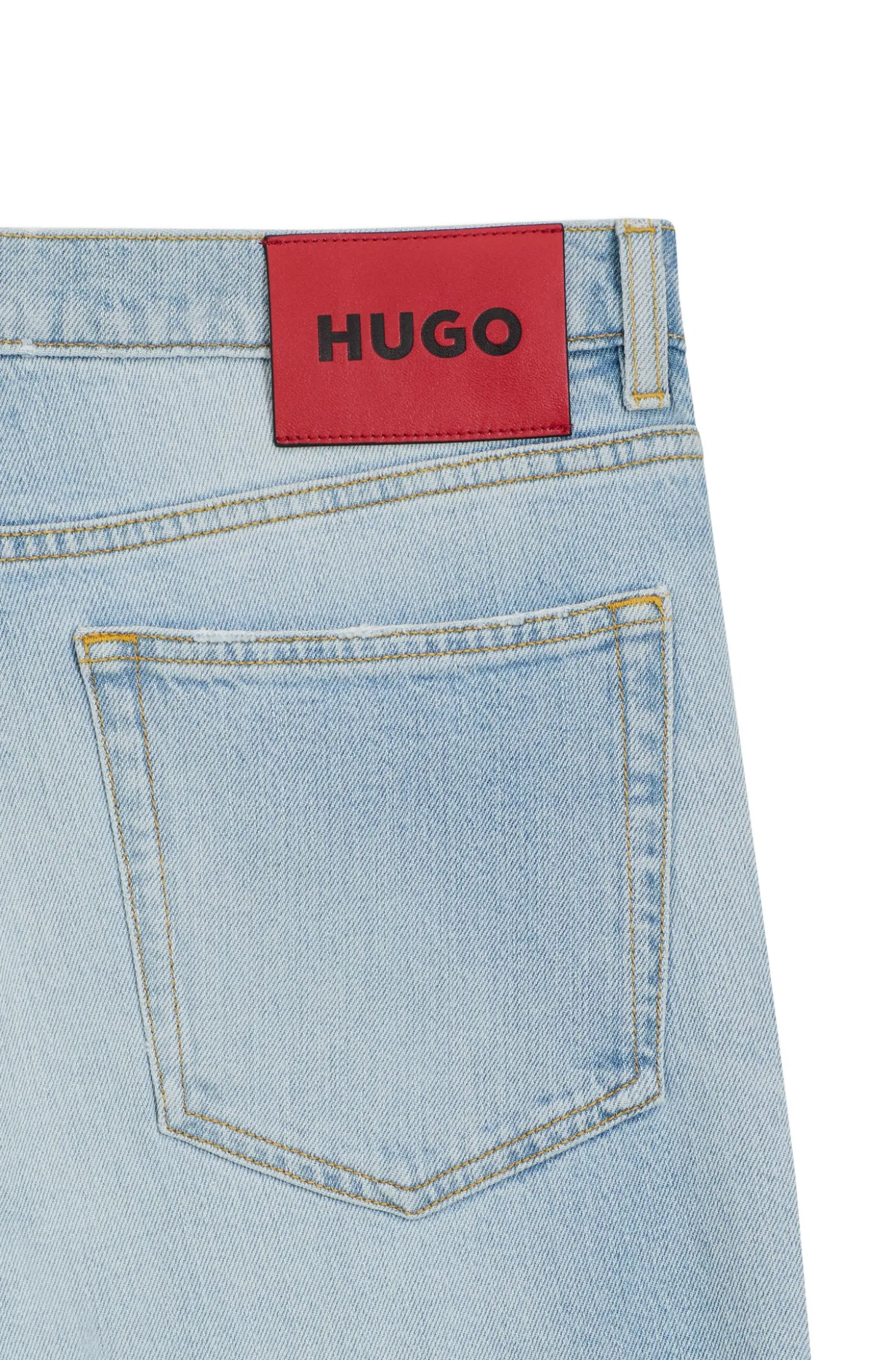 Extra Slim-Fit Jeans aus leuchtend blauem Stretch-Denim